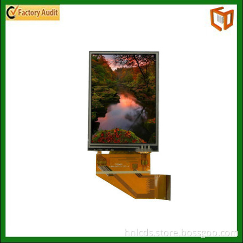 2.8 Inch with 240 X 320 Dots Resolution, No I-Con Touch Screen, Soldering Cable LCD Display